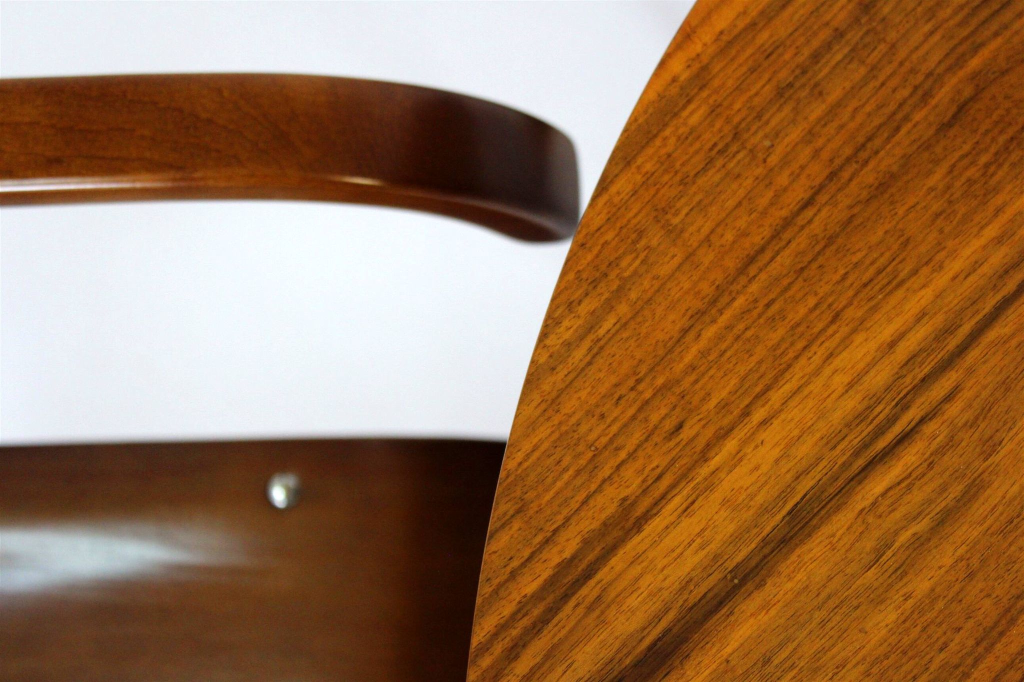 Restored Bauhaus Tubular Steel Round Table And 4 Chairs By M. Stam, 1930s