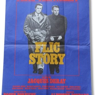Affiche de cinéma originale "Flic Story"