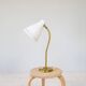 Rare adjustable mid-century table lamp by Böhlmarks, 1940s, Sweden.