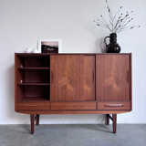 Vintage Danish highboard teak