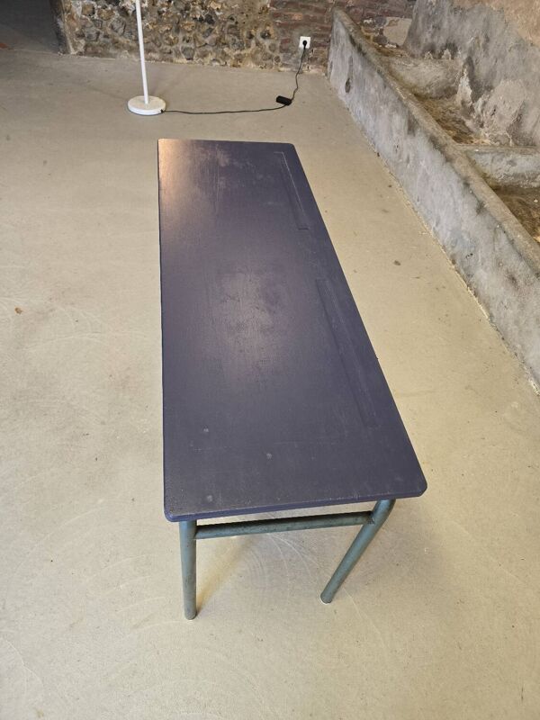 Bureau d'écolier double avec porte-cartables