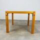 Flötotto Profilsystem coffee table 70s red