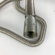 Table lamp snake minimalist flexible tube cobra chromed metal