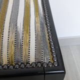 Vintage rectangular piano stool
