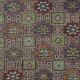 Turkish Kilim Yuruk Vintage 173x284 cm Geometric Green and Blue
