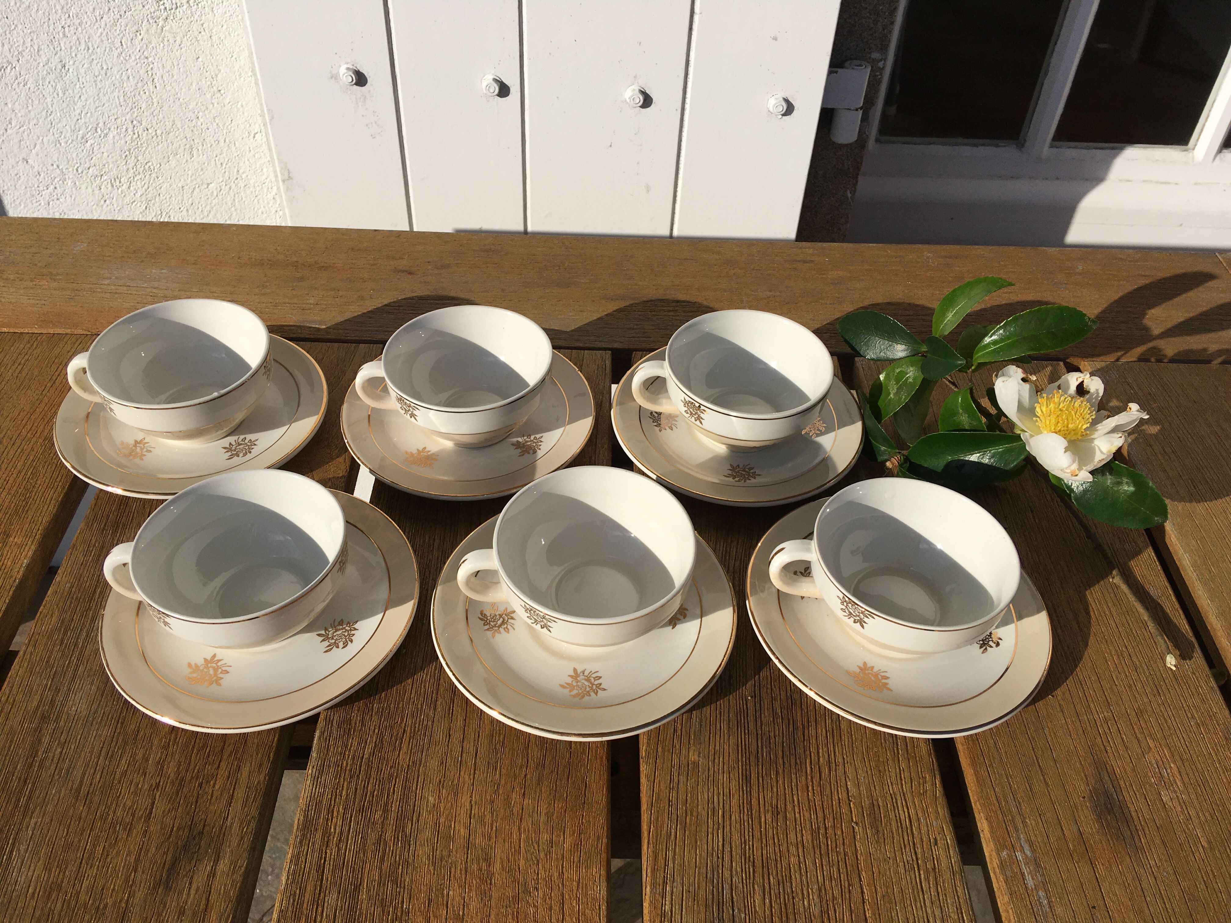 Coffee cups Faiencerie d'Orchies