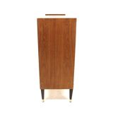 Scandinavian sideboard in teak and oak, Sweden, 1950