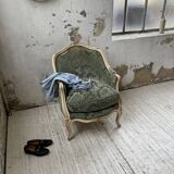 Louis XV shepherdess armchair