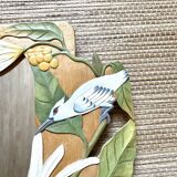 Exotic vintage mirror