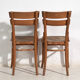 Paire de chaises Mundus-Borlo en bois courbé à dossier plein – Roumanie, vers 1920