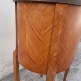 Louis XV style bedside in Marquetry