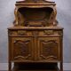 Louis XV style walnut buffet, dating from the mid-19th century.