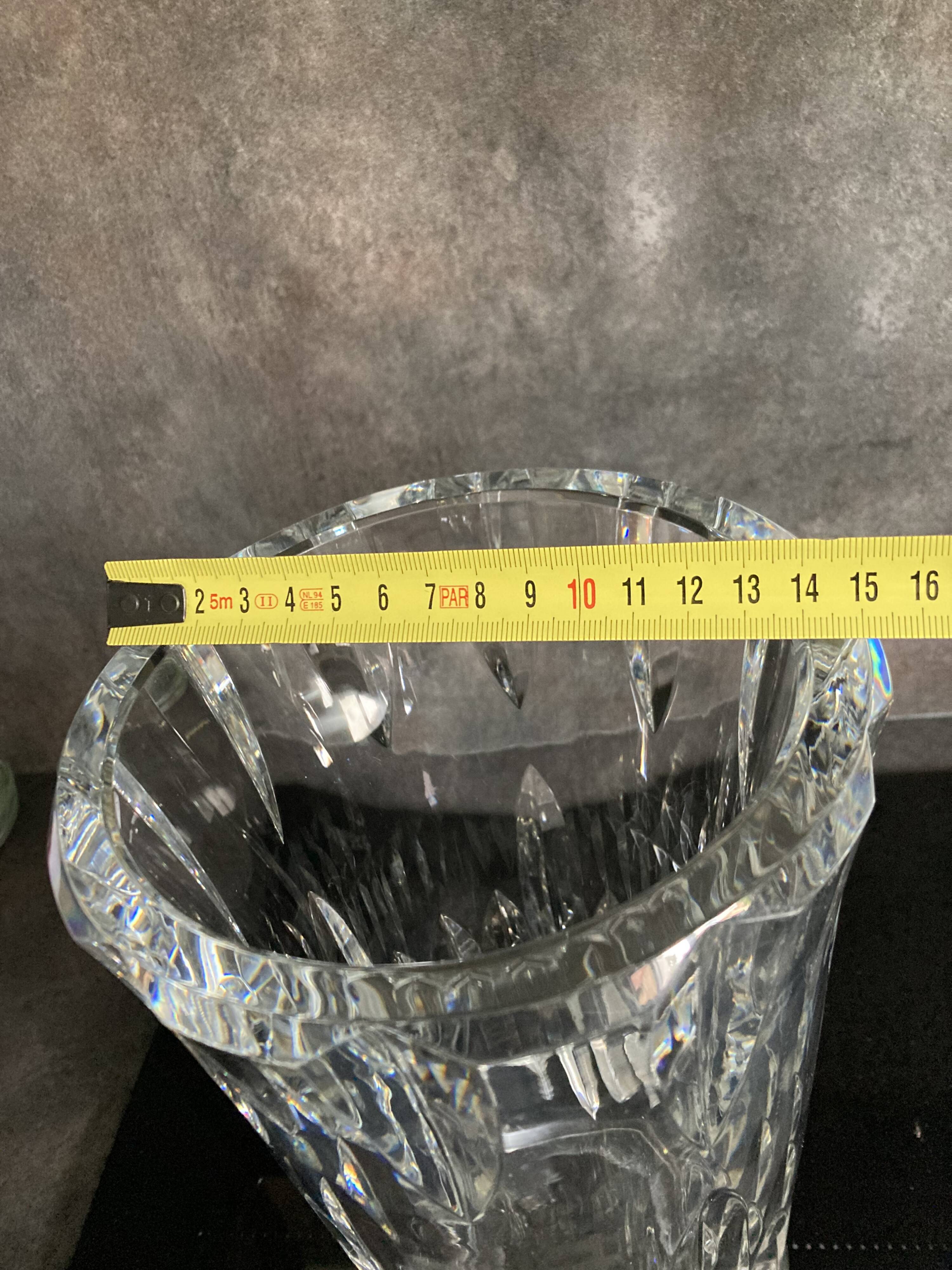 Baccarat crystal vase