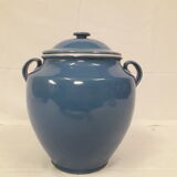 Pot à graisse bleu