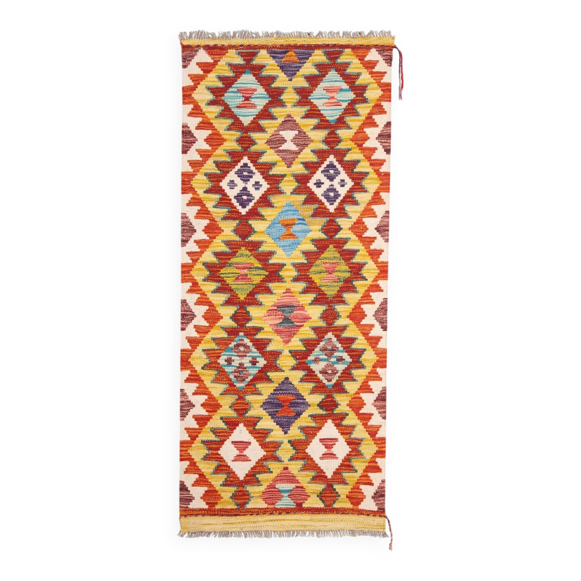 AFGHAN PACHTOON RUNNER RUG 147 x 60 cm