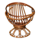 Large rattan armchair Ernest