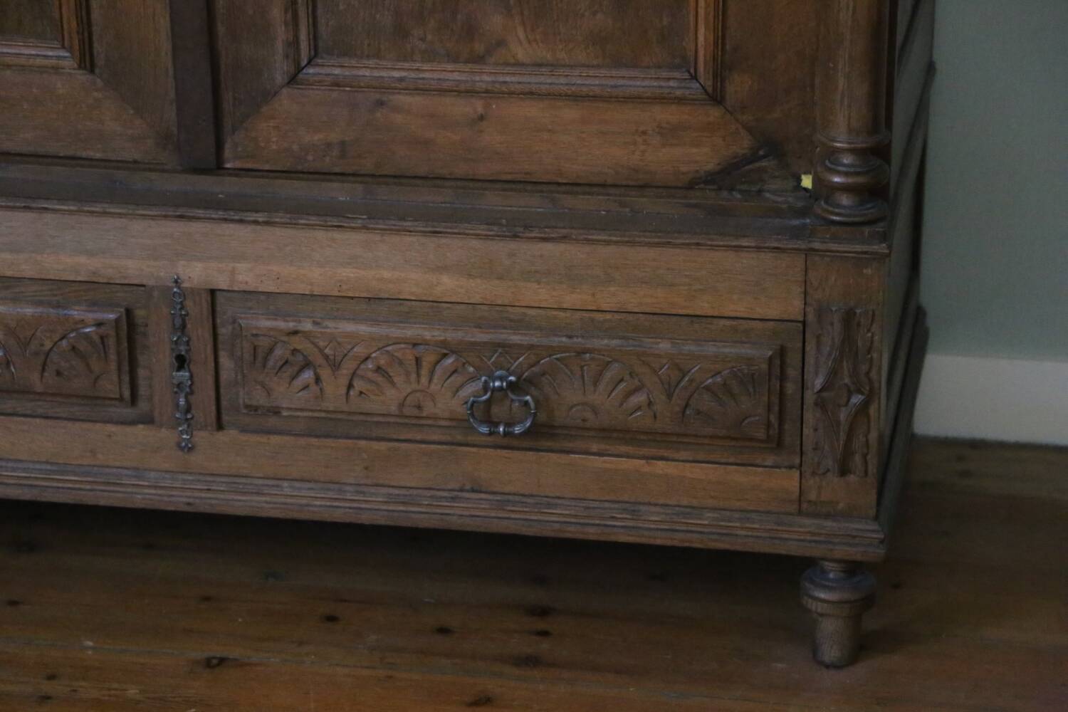 Large linen wardrobe