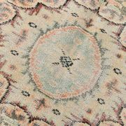Tapis turc classique vintage saumon et beige, 185 x 291 cm
