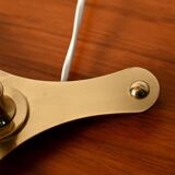 Brass table lamp by Josef Frank, original shade