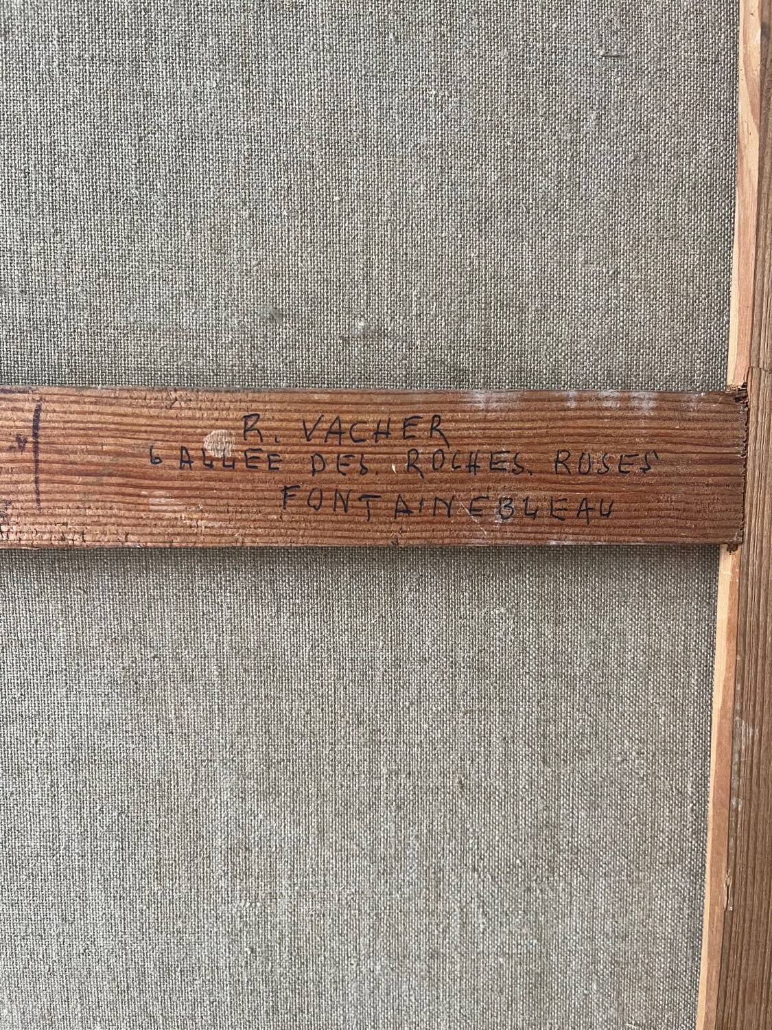 La Mare à Piat, Foret de Fontainebleau, signed R Vacher