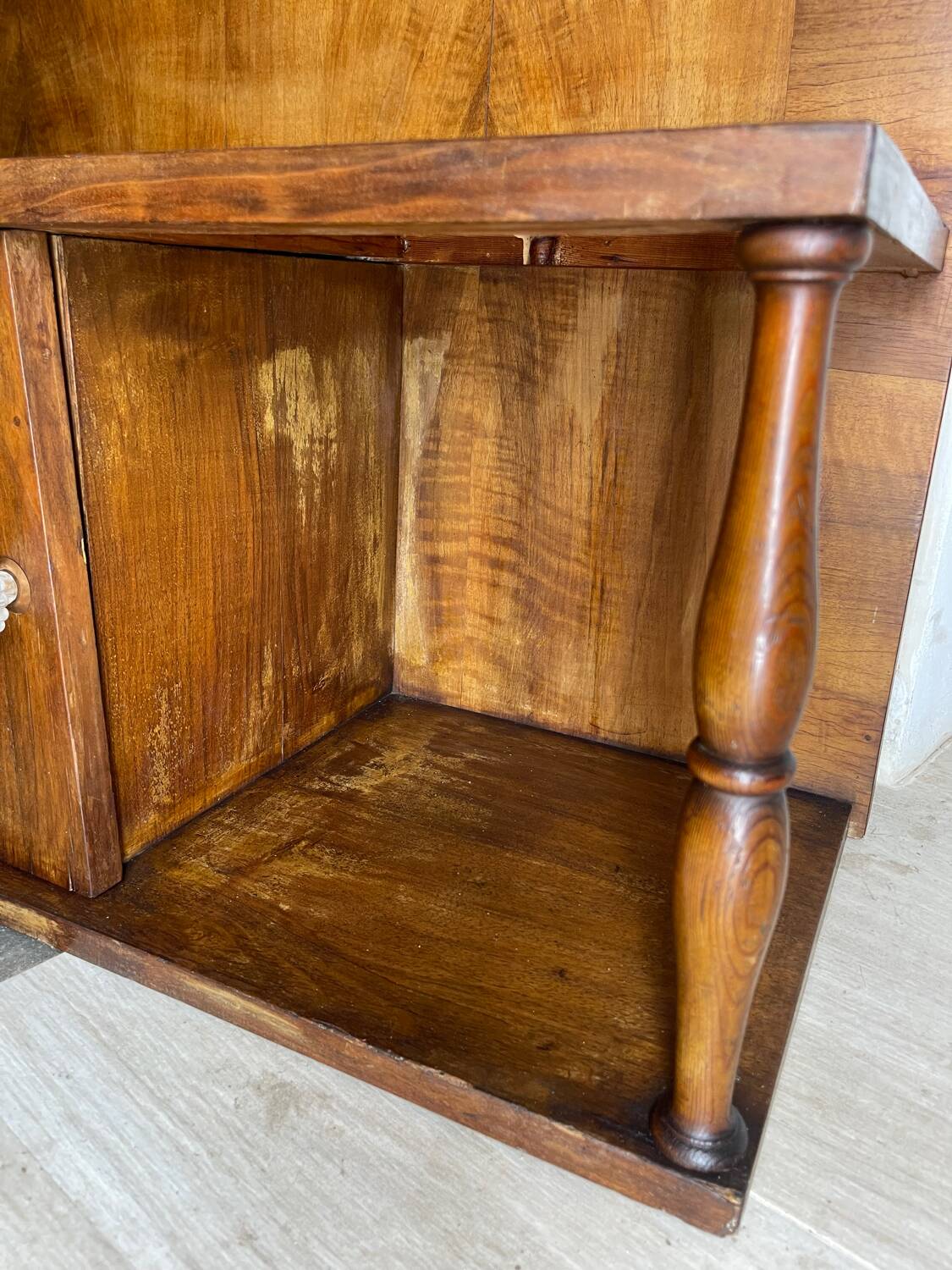 Banc de couloir Art déco italien, années 1920