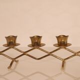 Scandinavian candlestick brass