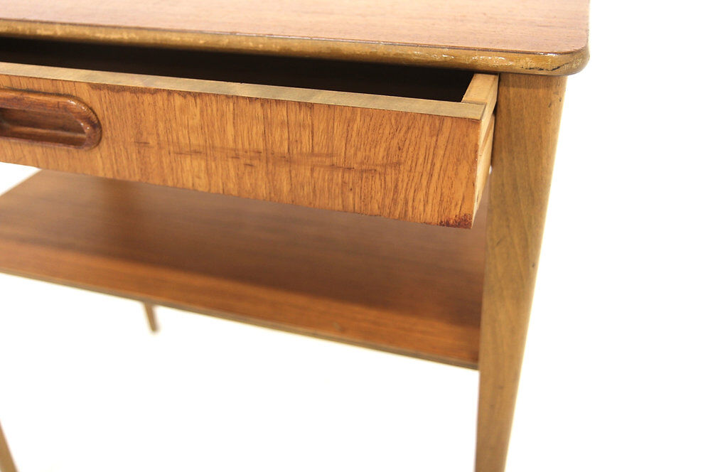Scandinavian teak bedside table, Sweden, 1960s