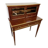 Bonheur du jour in louis xvi mahogany from the 19th century