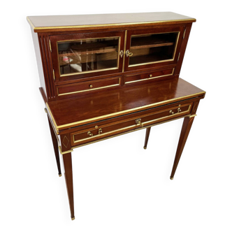 Bonheur du jour in louis xvi mahogany from the 19th century