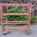Bakery shelf on wheels