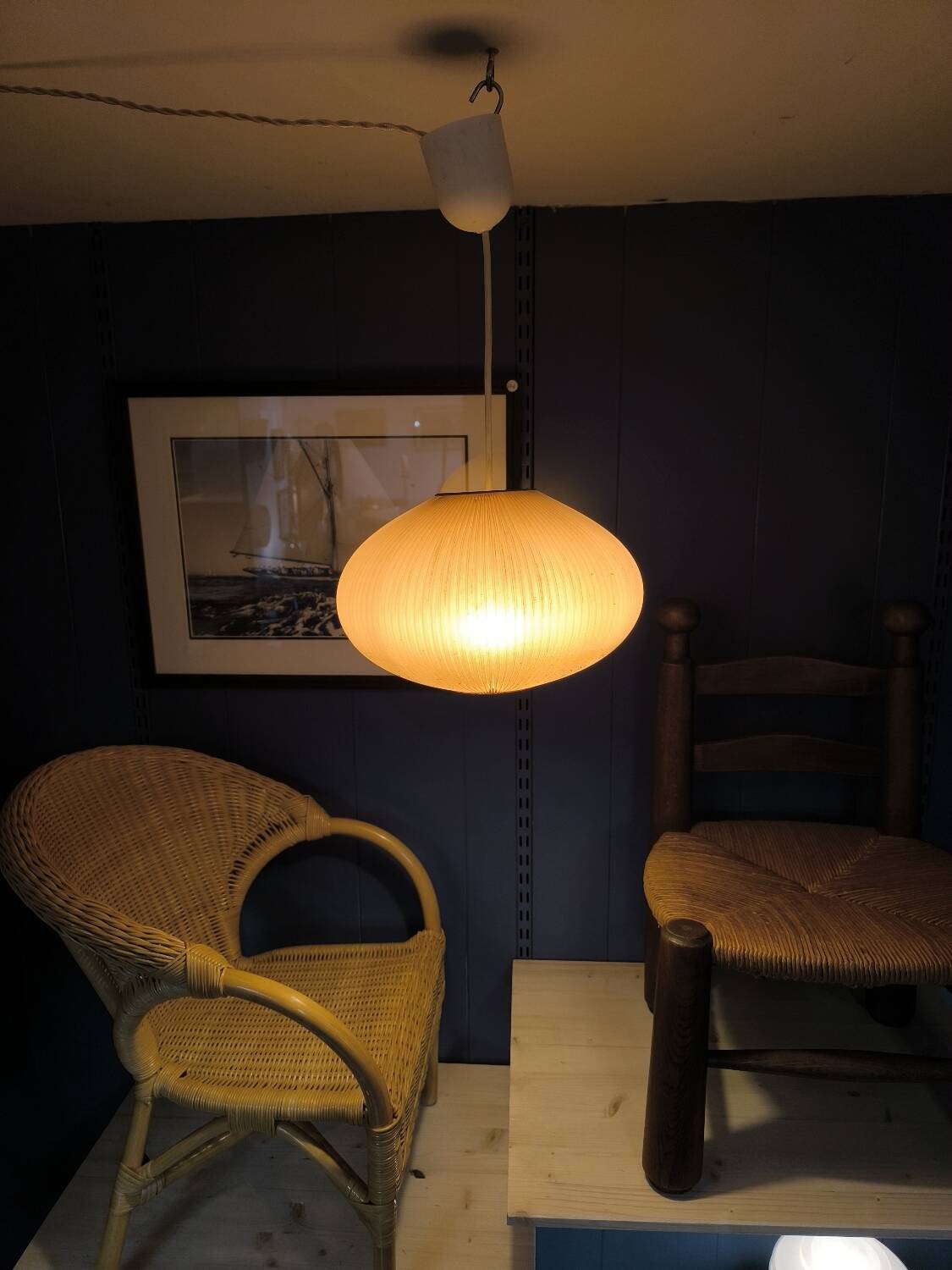 Rispal suspension in rhodoid circa 1950