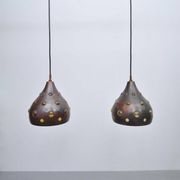 Set of 2x Ceiling lamps in the style of Nanny Still, 1960s