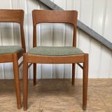 Kai Kristiansen Danish Teak Dining Chair K.S. Mobler Set of 6