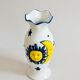 Vintage Sun & Moon Vase ceramic H17cm