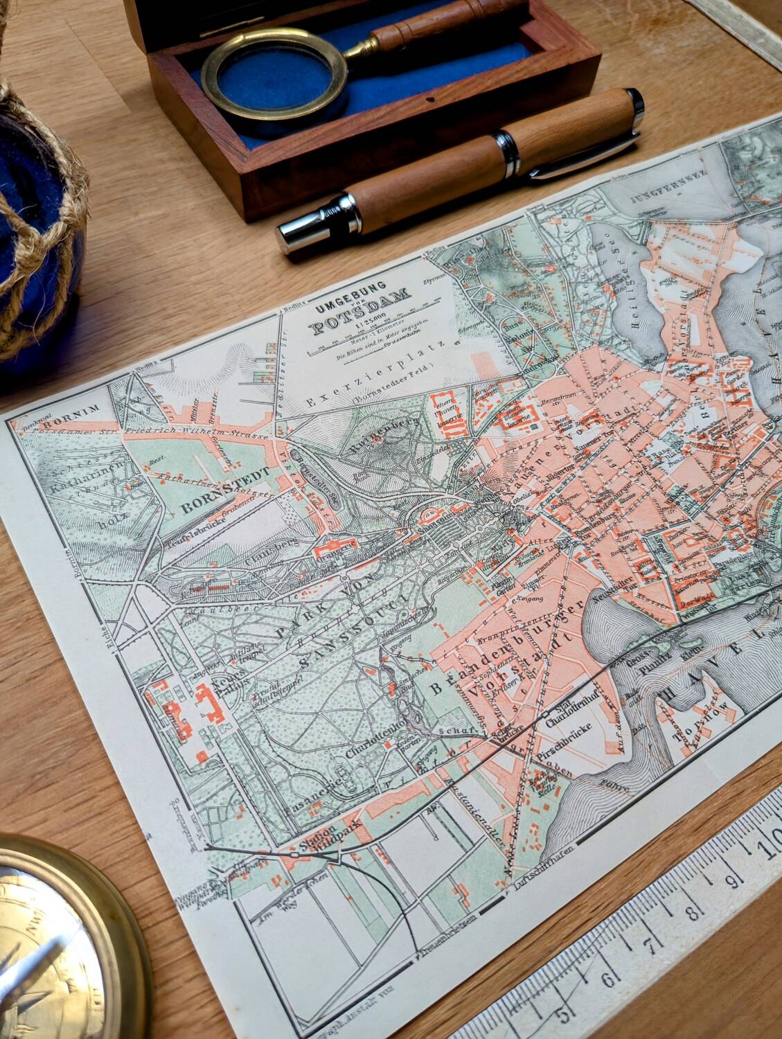 Printed in 1914, Potsdam, Brandenburg, Germany.