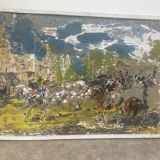 20th century carriage scene