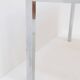 Vintage Roche Bobois table in chrome and smoked glass, 70s