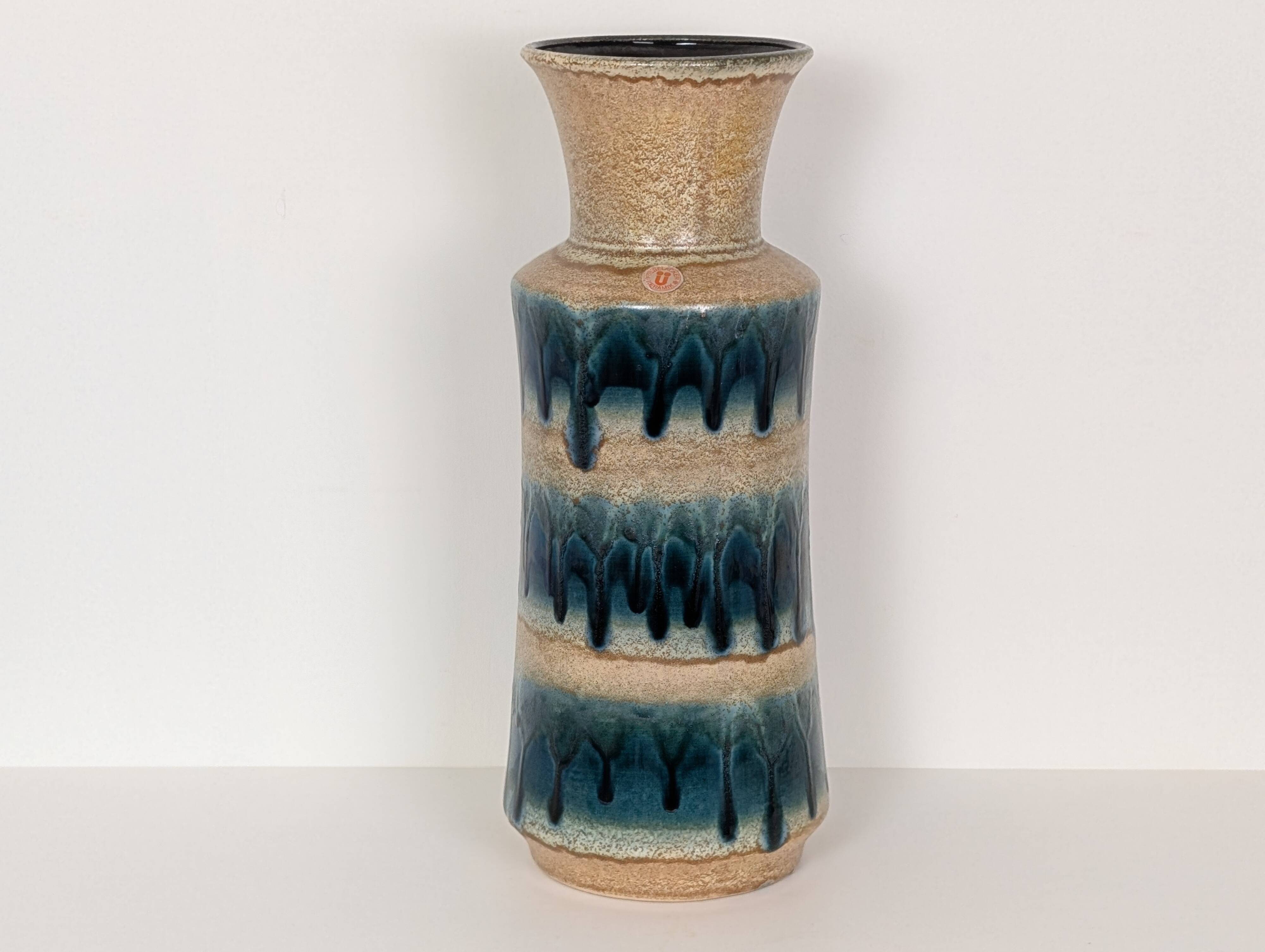 Vase Üebelacker ceramics 60s