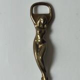 Serving utensil - Vintage & stylized brass bottle opener
