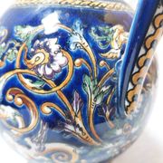 Pichet ventru Gien bleu modèle Renaissance