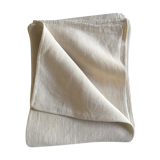 Tablecloth in heavy linen canvas 19e 140cm
