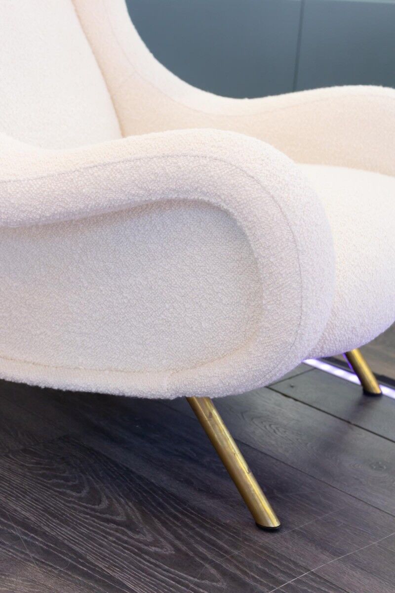 Pair of armchairs "Senior" by Marco Zanuso & Arflex