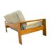 Canapé deux places vintage scandinave en bois