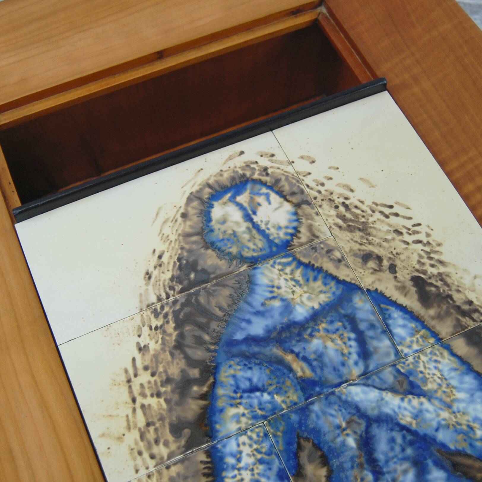 Coffee table with integrated bar by Alfred Hendrickx for Belform 1956