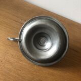 Tin hand candle holder