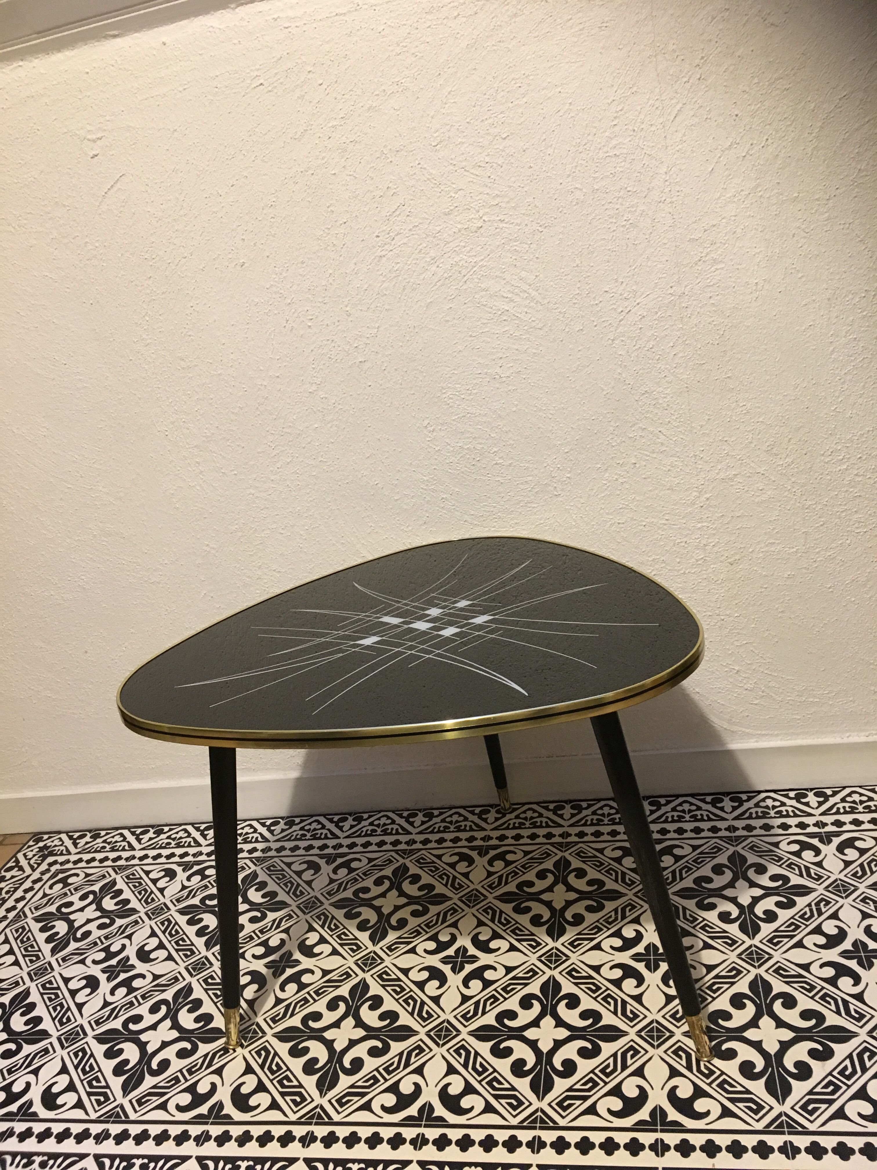 Tripod vintage side table