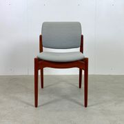 Teak dining chairs model Captain by Erik Buch for Ørum Møbelfabrik, 1967