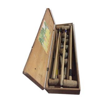 Jeu de croquet de jardin