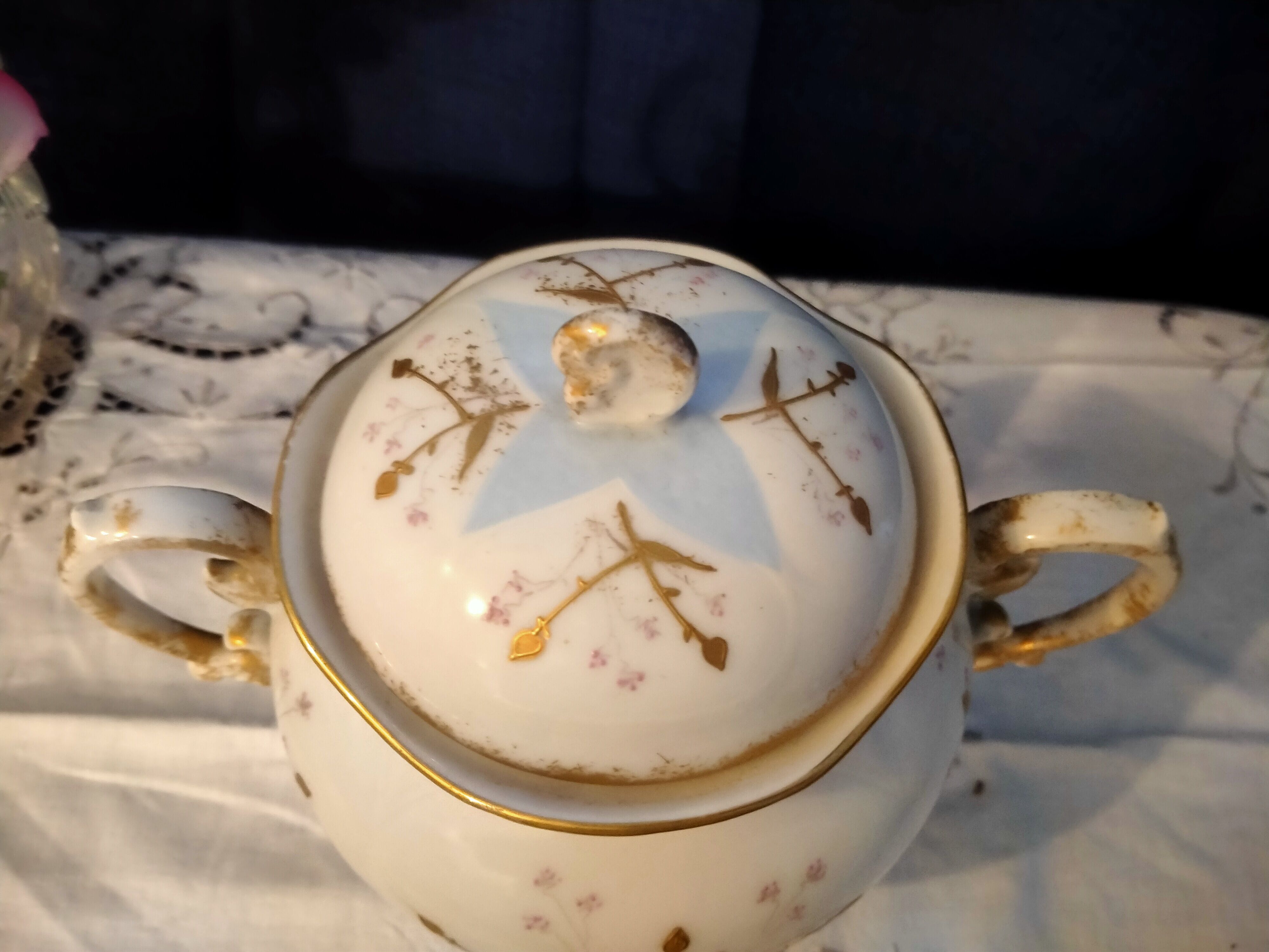 Fine porcelain chocolate service 1900