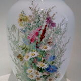 White opaline vase
